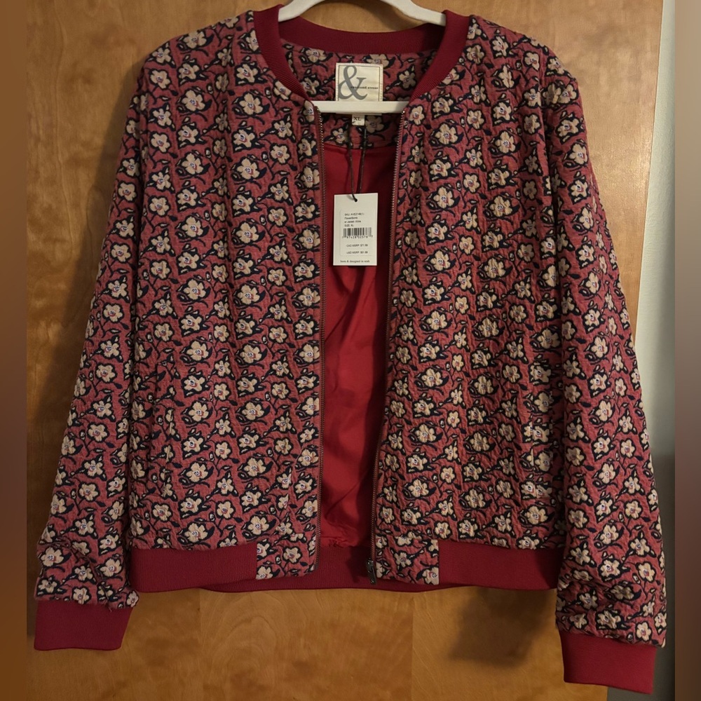 Floral Patterned bomber from Mindy Mae’s Market